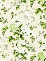 Scalamandre SC 000116602 VERDURE ASCOT LINEN PRINT Fabric - Eade's Wallpaper