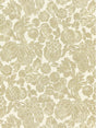 Scalamandre SC 000116606 BURNISHED GOLD ELSA LINEN PRINT Fabric - Eade's Wallpaper