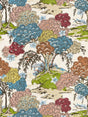 Scalamandre SC 000116627 SUNRISE SEA OF TREES PRINT Fabric - Eade's Wallpaper