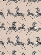 Scalamandre SC 000116641 SAND ZEBRAS PETITE Fabric - Eade's Wallpaper