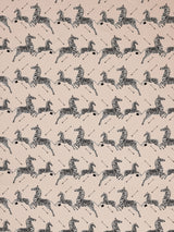 Scalamandre SC 000116641 SAND ZEBRAS PETITE Fabric - Eade's Wallpaper