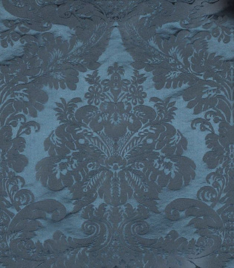 Scalamandre SC 000120339M PERSIAN BLUE XVIII CENTURY GEORGIAN Fabric - Eade's Wallpaper