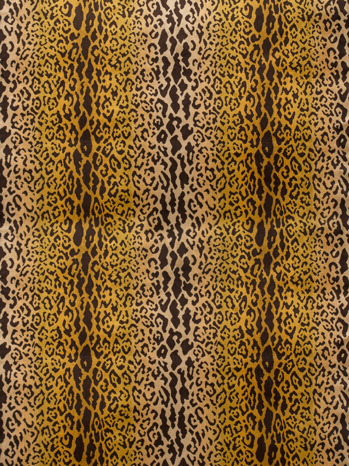 Scalamandre SC 000126168MM IVORY, GOLD & BLACK LEOPARDO Fabric - Eade's Wallpaper