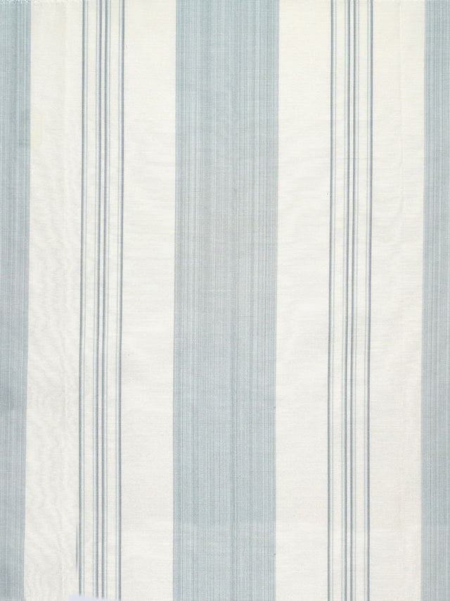 Scalamandre SC 000126982 SKY ASTOR STRIPE Fabric - Eade's Wallpaper