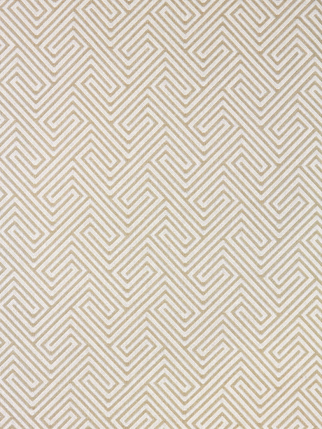 Scalamandre SC 000127030 SAND LABYRINTH WEAVE Fabric - Eade's Wallpaper