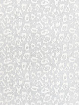 Scalamandre SC 000127054 IVORY LEOPARD LINEN SHEER Fabric - Eade's Wallpaper