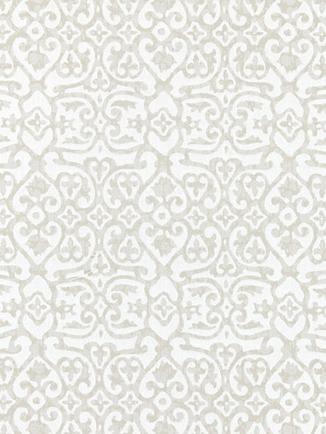 Scalamandre SC 000127057 SAND KEDIRI Fabric - Eade's Wallpaper