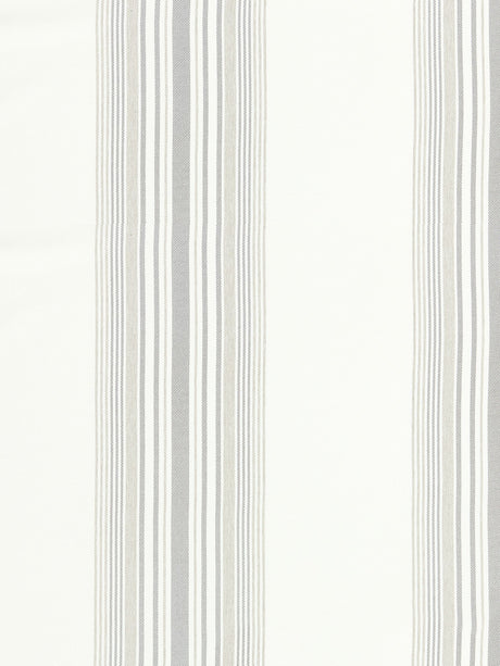 Scalamandre SC 000127069 WHITE SAND NAUTICAL STRIPE Fabric - Eade's Wallpaper