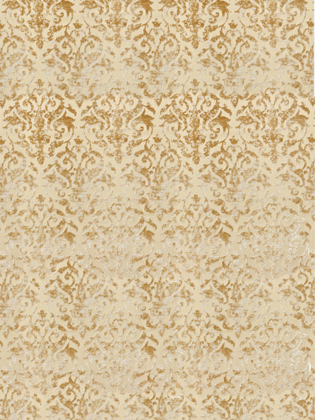 Scalamandre SC 000127078 CHAMPAGNE VENEZIA SILK VELVET Fabric - Eade's Wallpaper