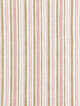 Scalamandre SC 000127116 PINK SAND PEMBROKE STRIPE Fabric - Eade's Wallpaper
