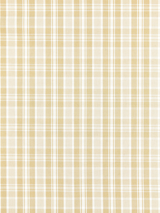 Scalamandre SC 000127122 CAMEL PRESTON COTTON PLAID Fabric - Eade's Wallpaper