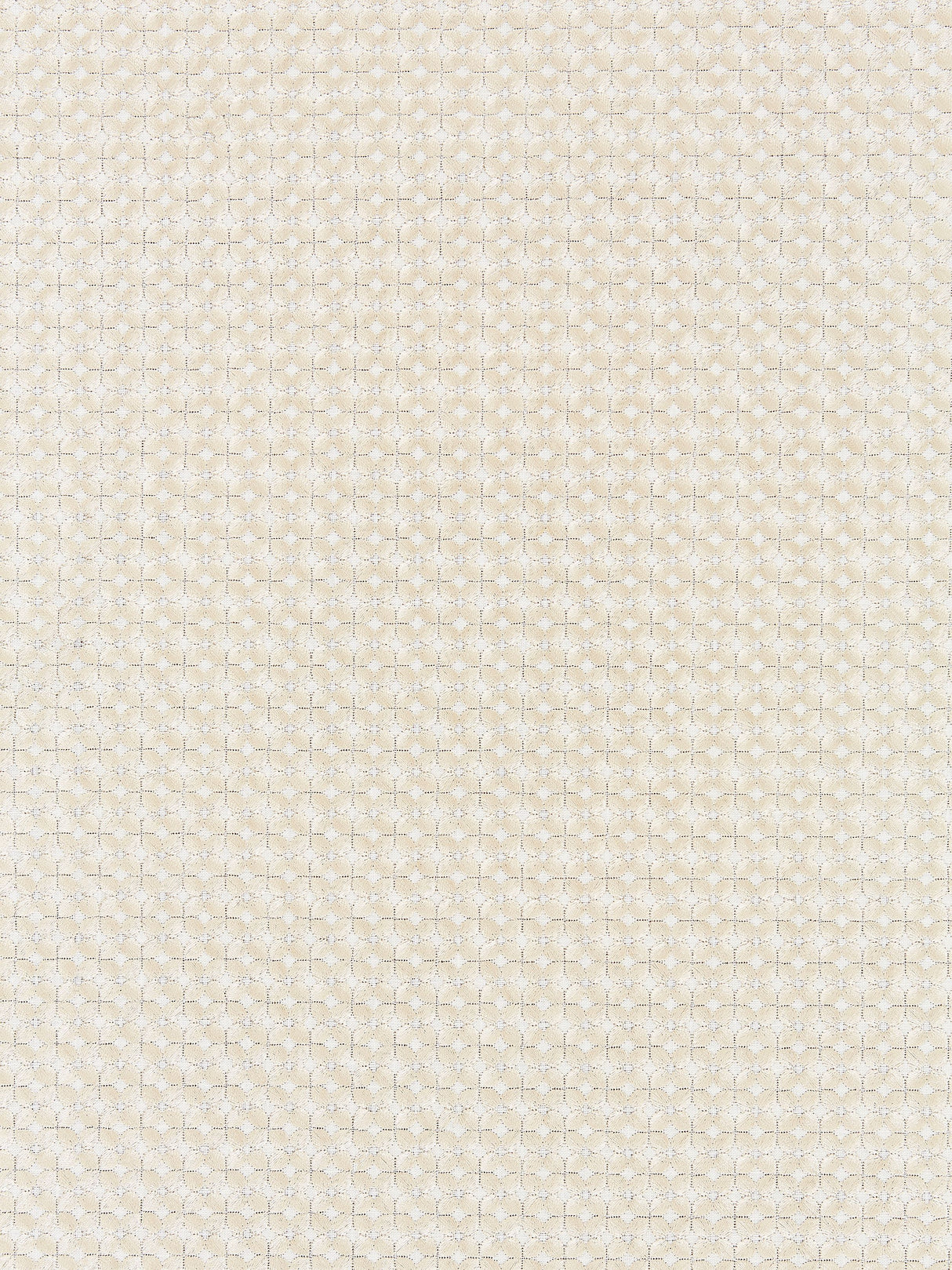 Scalamandre SC 000127133 CHAMPAGNE FLORET EMBROIDERY Fabric - Eade's Wallpaper
