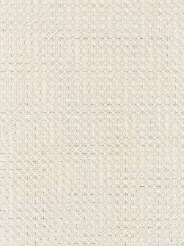 Scalamandre SC 000127133 CHAMPAGNE FLORET EMBROIDERY Fabric - Eade's Wallpaper