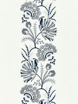 Scalamandre SC 000127162 PORCELAIN ANNELISE EMBROIDERY Fabric - Eade's Wallpaper