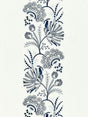 Scalamandre SC 000127162 PORCELAIN ANNELISE EMBROIDERY Fabric - Eade's Wallpaper