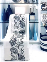 Scalamandre SC 000127162 PORCELAIN ANNELISE EMBROIDERY Fabric - Eade's Wallpaper