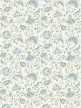 Scalamandre SC 000127173 SUMMER SAGE DELPHINE EMBROIDERY Fabric - Eade's Wallpaper