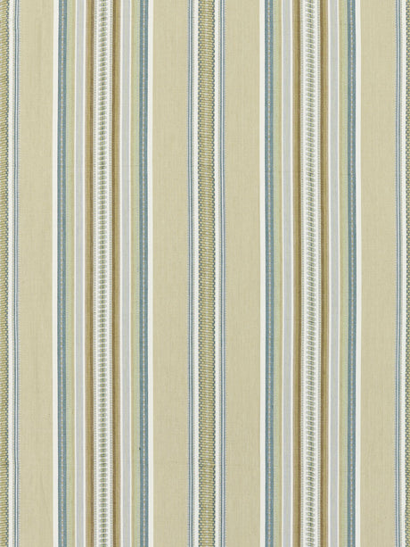 Scalamandre SC 000127180 PRAIRIE CYRUS COTTON STRIPE Fabric - Eade's Wallpaper