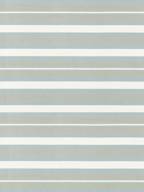 Scalamandre SC 000127188 SEAGULL SANTORINI STRIPE Fabric - Eade's Wallpaper
