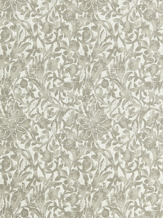 Scalamandre SC 000127195 STONE BALI FLORAL Fabric - Eade's Wallpaper
