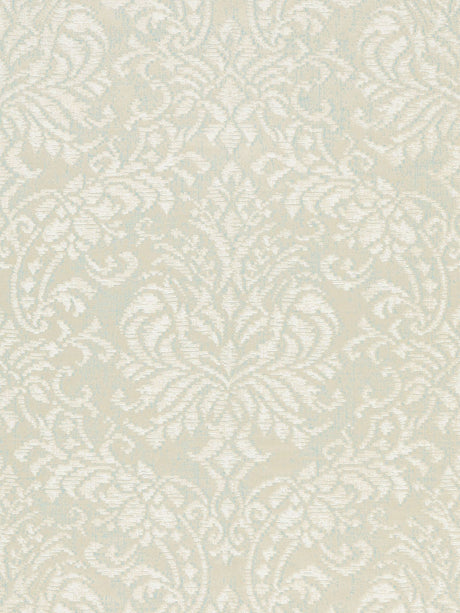Scalamandre SC 000127226 LATTE CAMILLE DAMASK Fabric - Eade's Wallpaper