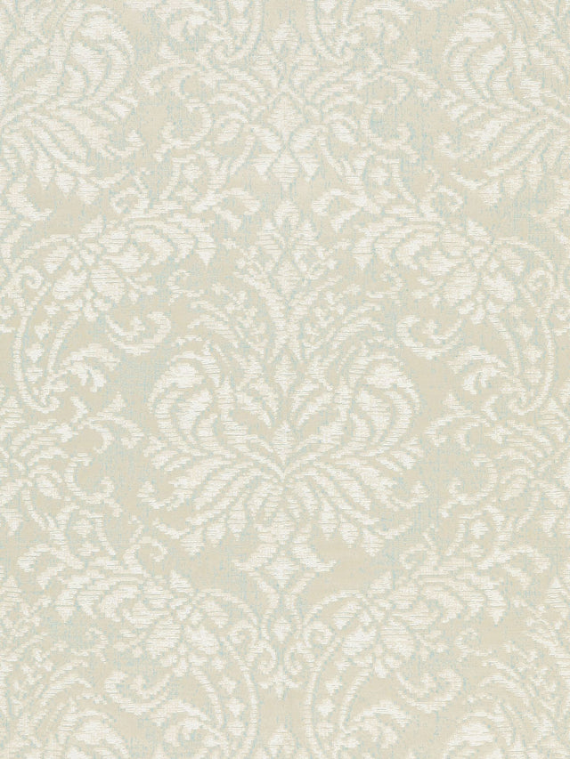 Scalamandre SC 000127226 LATTE CAMILLE DAMASK Fabric - Eade's Wallpaper