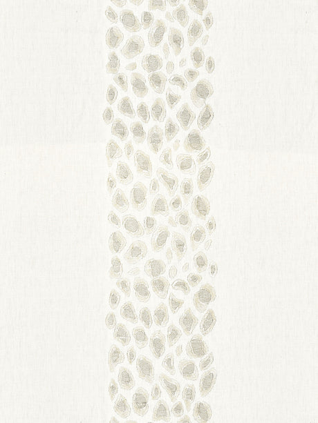 Scalamandre SC 000127255 PEARL CATWALK EMBROIDERY Fabric - Eade's Wallpaper