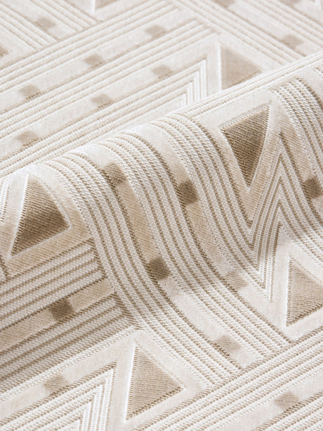 Scalamandre SC 000127323 SANDSTONE KASAI VELVET Fabric - Eade's Wallpaper