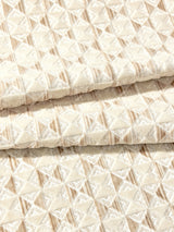 Scalamandre SC 000127324 NOUGAT PARLOR VELVET Fabric - Eade's Wallpaper