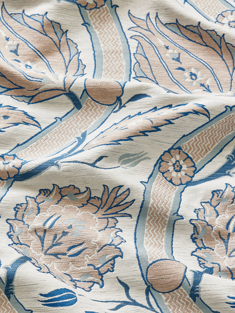 Scalamandre SC 000127326 PORCELAIN KEMHA WOVEN Fabric - Eade's Wallpaper
