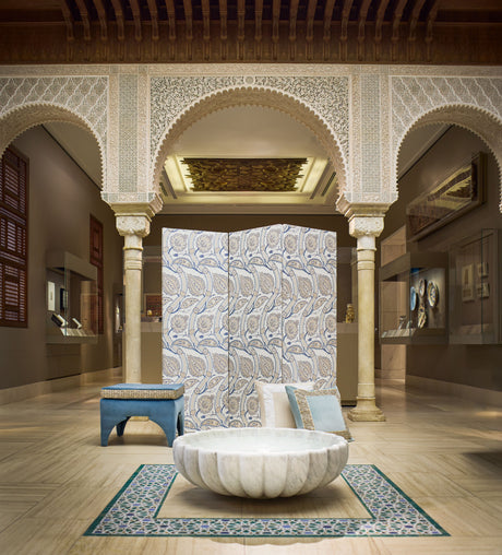 Scalamandre SC 000127326 PORCELAIN KEMHA WOVEN Fabric - Eade's Wallpaper