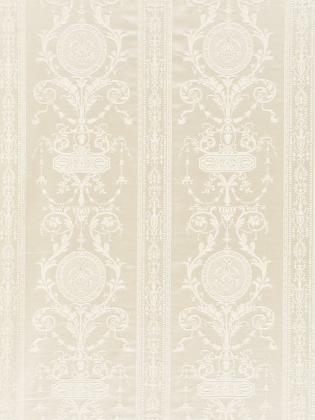 Scalamandre SC 0001516MM IVORY HEPPLEWHITE Fabric - Eade's Wallpaper