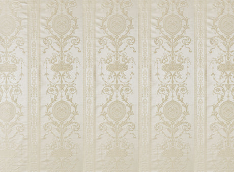 Scalamandre SC 0001516MM IVORY HEPPLEWHITE Fabric - Eade's Wallpaper