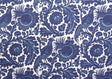 Scalamandre SC 00016218M LIGHT & DARK BLUE ON WHITE RESIST PRINT Fabric - Eade's Wallpaper