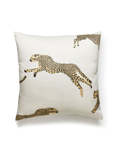 Scalamandre SC 0001CHEETPILL LEAPING CHEETAH PILLOW - Pillow