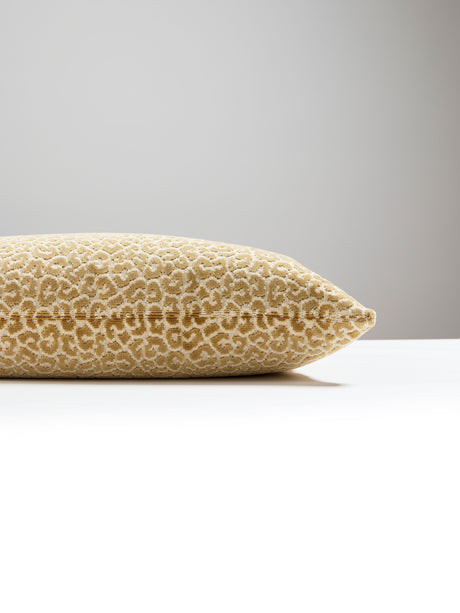 Scalamandre SC 0001LBDK27037 PANTHERA VELVET LUMBAR PILLOW -