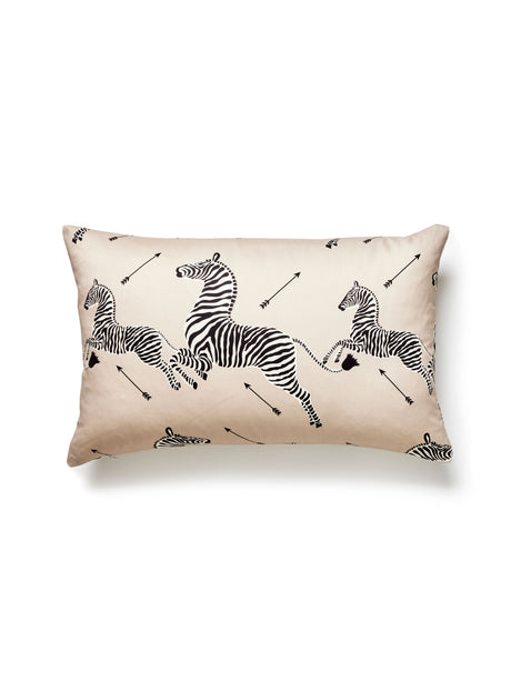 Scalamandre SC 0001LPZEBPILL ZEBRAS PETITE LUMBAR PILLOW - P