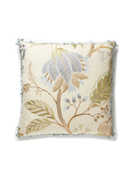 Scalamandre SC 0001PALAPILL PALAMPORE EMBROIDERY PILLOW - Pi