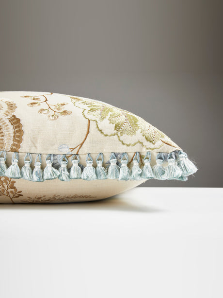 Scalamandre SC 0001PALAPILL PALAMPORE EMBROIDERY PILLOW - Pi