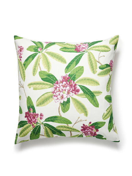 Scalamandre SC 0001RHODMPILL RHODODENDRON OUTDOOR PILLOW - P