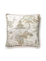 Scalamandre SC 0001SATOPILL SATOMI HAND BLOCK PRINT PILLOW -