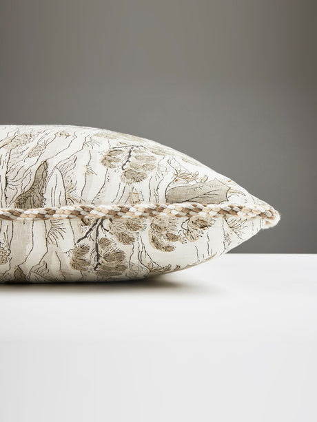 Scalamandre SC 0001SATOPILL SATOMI HAND BLOCK PRINT PILLOW -