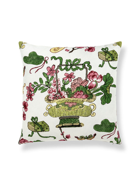 Scalamandre SC 0001SDDK16591 SHANGHAI BLOSSOMS PILLOW - Pill