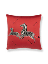 Scalamandre SC 0001SDDS16496 ZEBRAS EMBROIDERED PILLOW - Pil