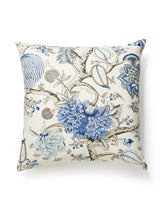 Scalamandre SC 0001SEDK16556 PONDICHERRY LINEN PRINT PILLOW 
