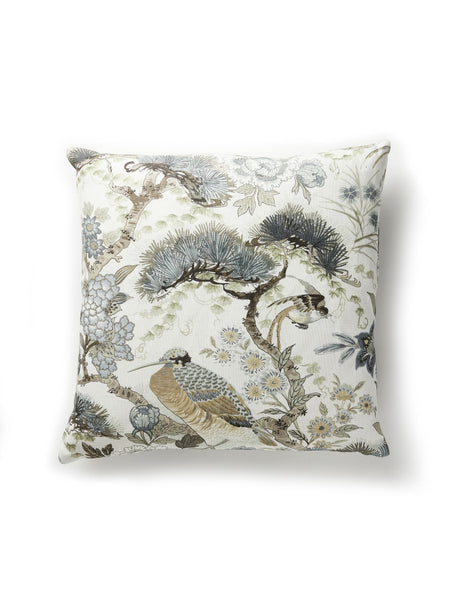Scalamandre SC 0001SHENPILL SHENYANG LINEN PRINT PILLOW - Pi