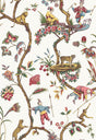 Scalamandre SC 0001WP81547 WHITE CHINOISE EXOTIQUE WALLPAPER - Eade's Wallpaper