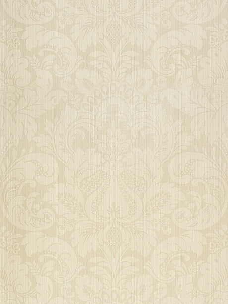 Scalamandre SC 0001WP88213 LINEN WHITE DAPHNE WALLPAPER - Eade's Wallpaper