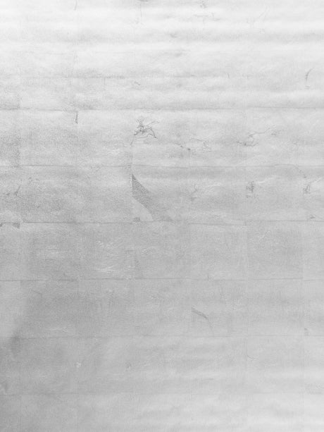 Scalamandre SC 0001WP88335 SILVER METAL SILVER LEAF WALLPAPER - Eade's Wallpaper