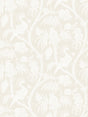 Scalamandre SC 0001WP88355 ALABASTER BALINESE PEACOCK WALLPAPER - Eade's Wallpaper
